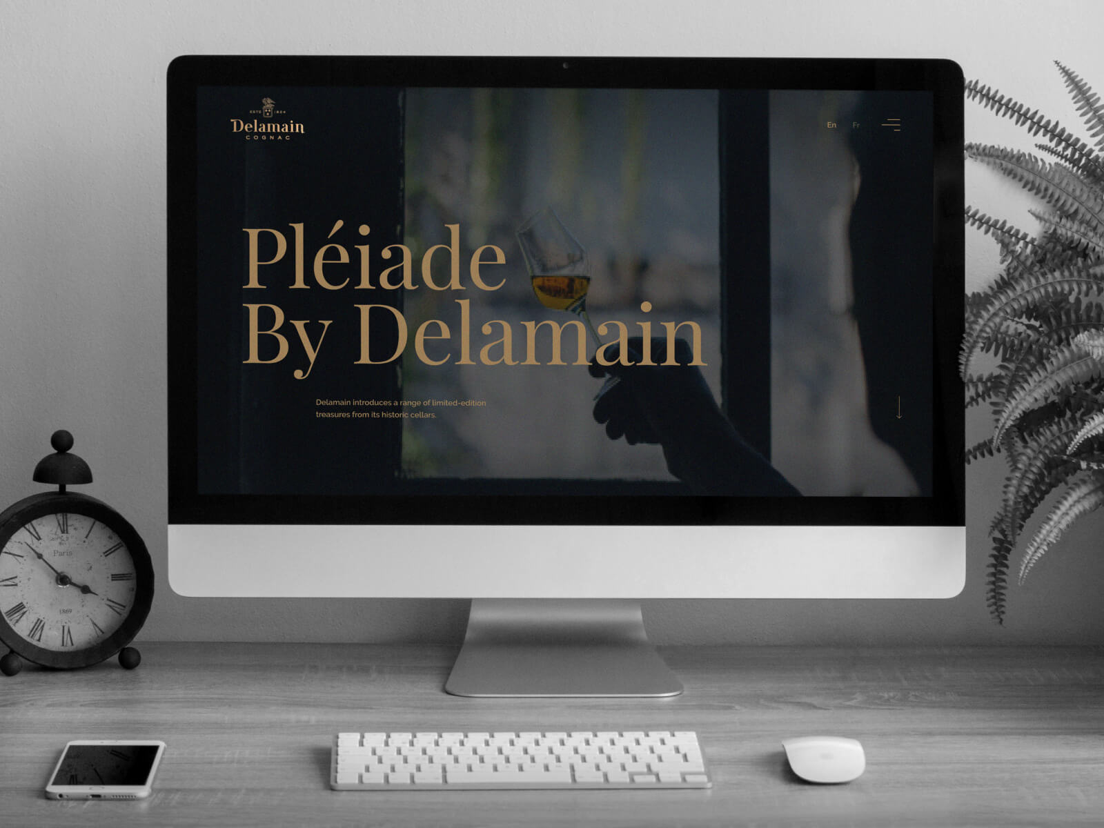 Delamain Website Design and Development