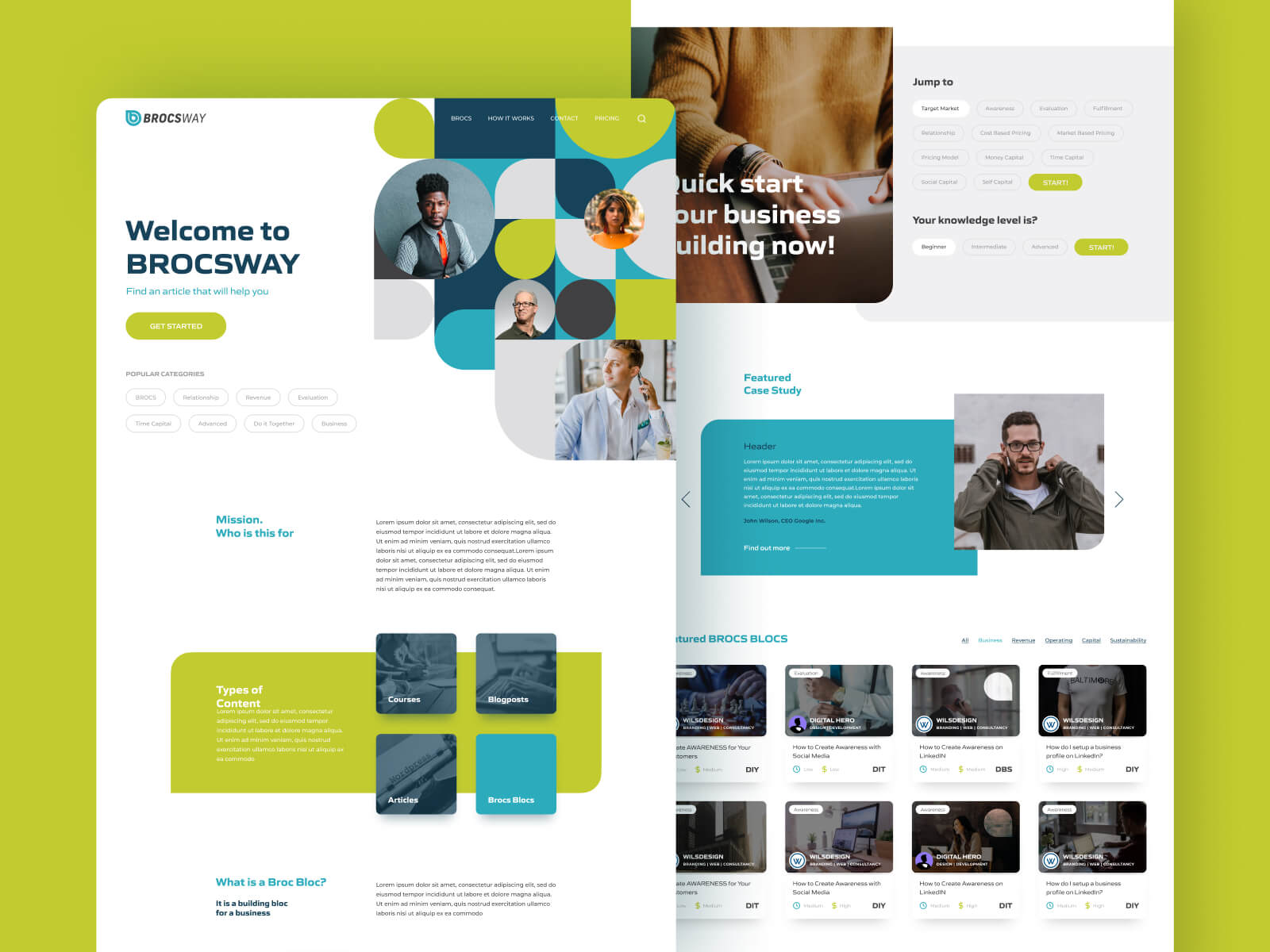 Brocsway Website Design and Development