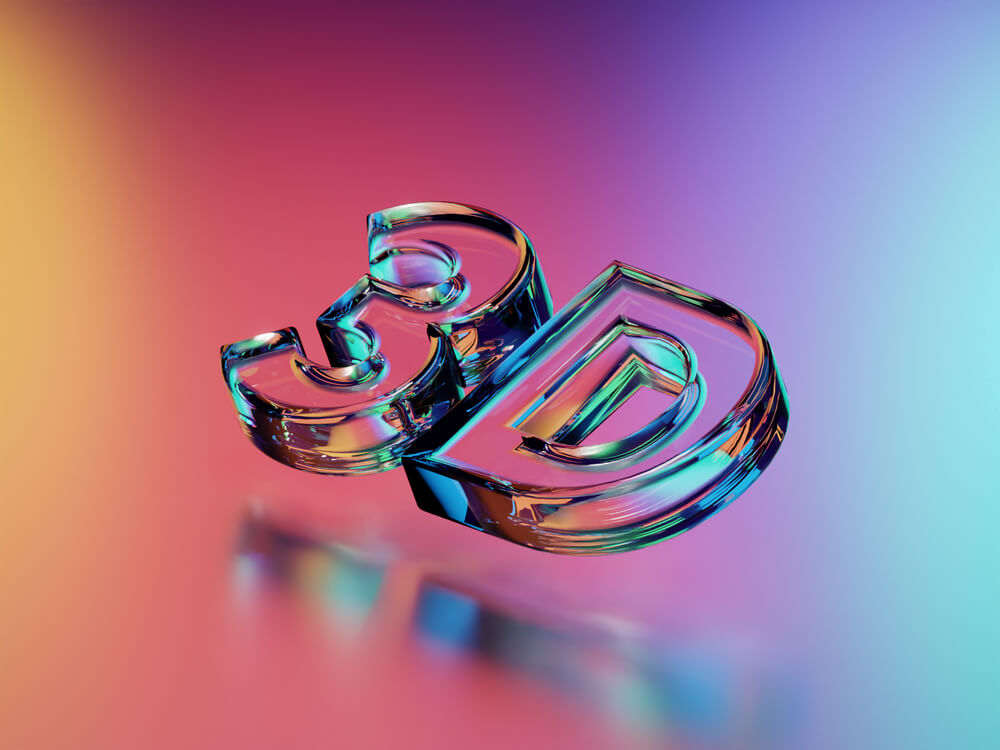 3D Typography Example 6