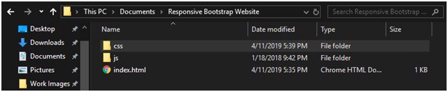 Responsive web design bootstrap